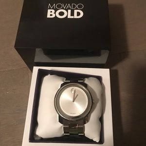 Movado Bold silver